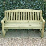 Crookham Sawmills Furniture Bench B150